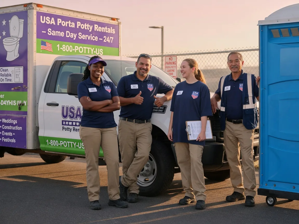 Porta Potty Rental company in Wellford, SC